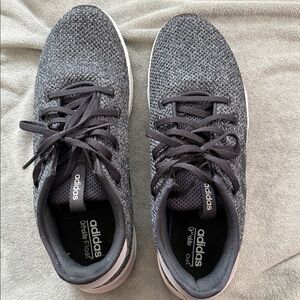 Adidas Charcoal Knit Sneakers